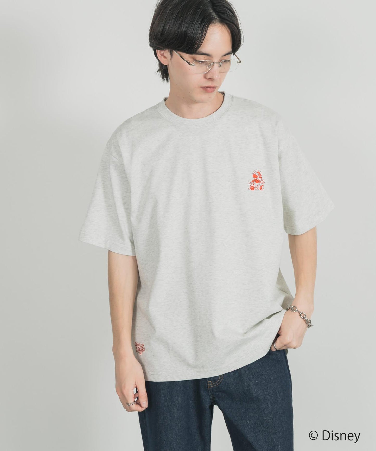 聯名款 《迪士尼》 圖案T恤B