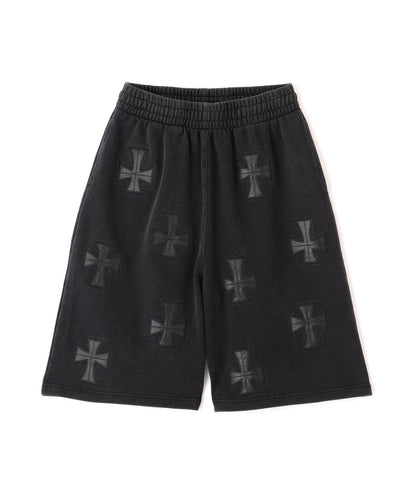 UNKNOWNLONDON/アンノウンロンドン/【LHP EXCLUSIVE】LEATHER CROSS BUGGY 休閒短褲
