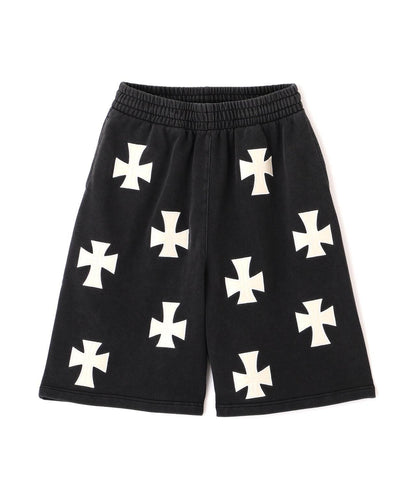 UNKNOWNLONDON/アンノウンロンドン/【LHP EXCLUSIVE】LEATHER CROSS BUGGY 休閒短褲