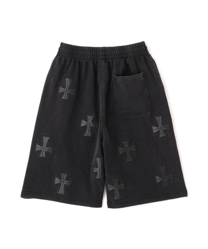 UNKNOWNLONDON/アンノウンロンドン/【LHP EXCLUSIVE】LEATHER CROSS BUGGY 休閒短褲