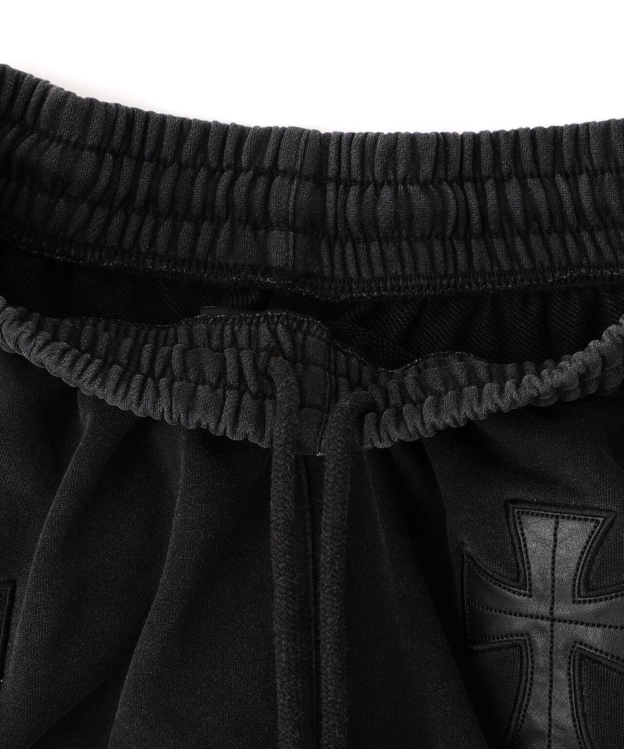 UNKNOWNLONDON/アンノウンロンドン/【LHP EXCLUSIVE】LEATHER CROSS BUGGY 休閒短褲