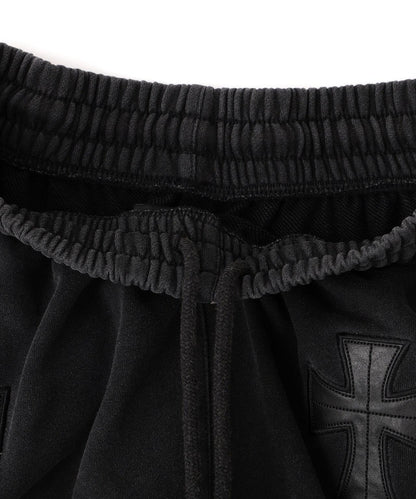 UNKNOWNLONDON/アンノウンロンドン/【LHP EXCLUSIVE】LEATHER CROSS BUGGY 休閒短褲
