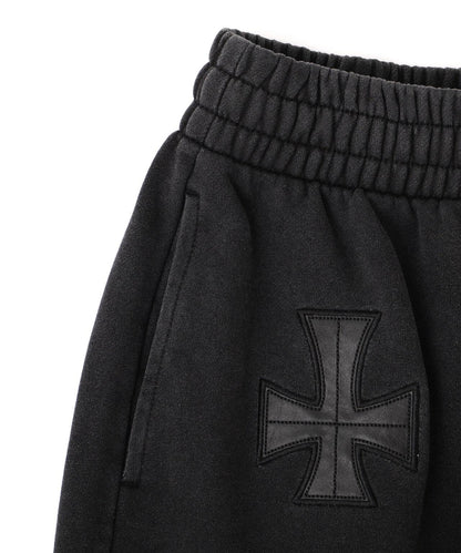 UNKNOWNLONDON/アンノウンロンドン/【LHP EXCLUSIVE】LEATHER CROSS BUGGY 休閒短褲