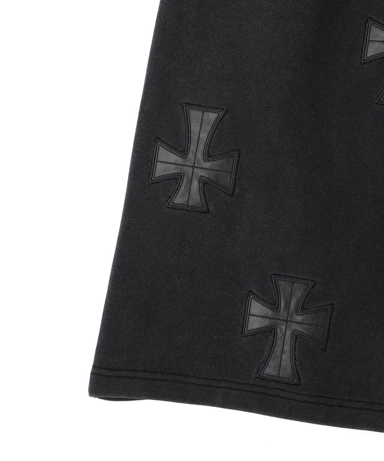 UNKNOWNLONDON/アンノウンロンドン/【LHP EXCLUSIVE】LEATHER CROSS BUGGY 休閒短褲
