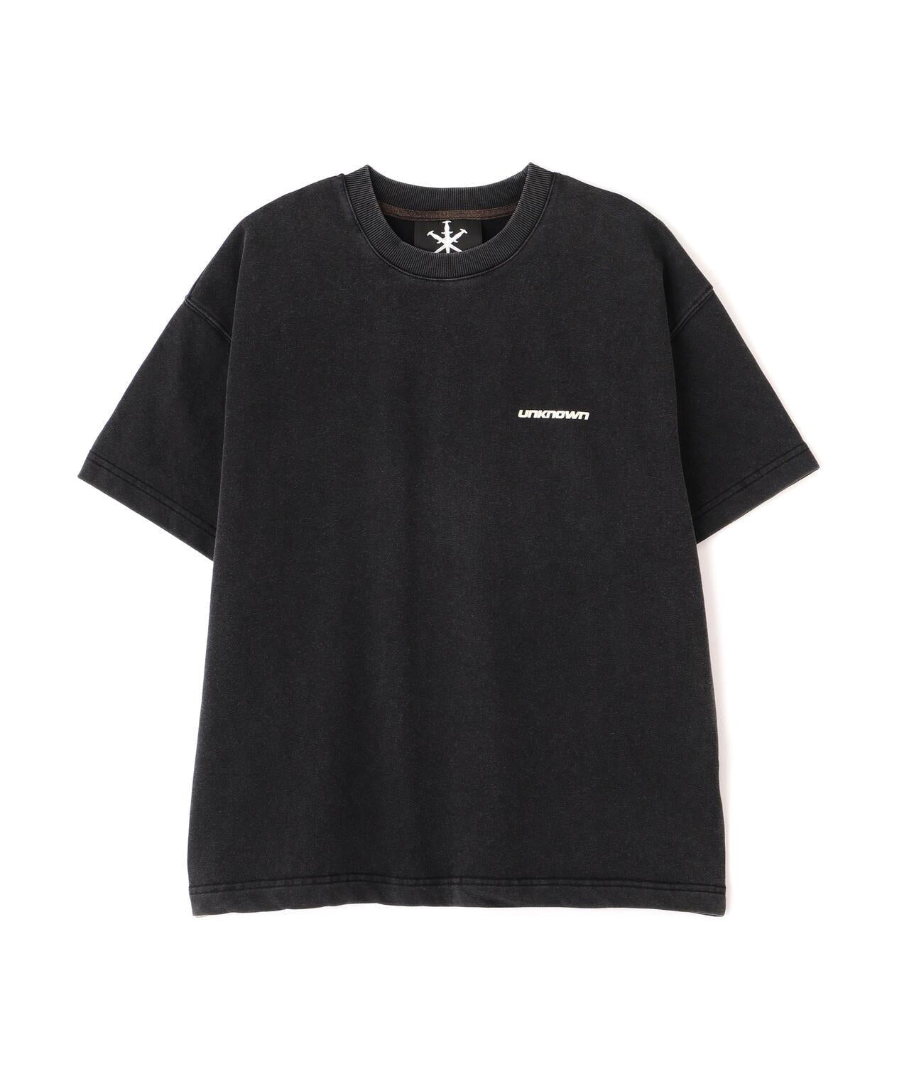 UNKNOWN LONDON/アンノウンロンドン/【LHP EXCLUSIVE】LEATHER CROSS TEE
