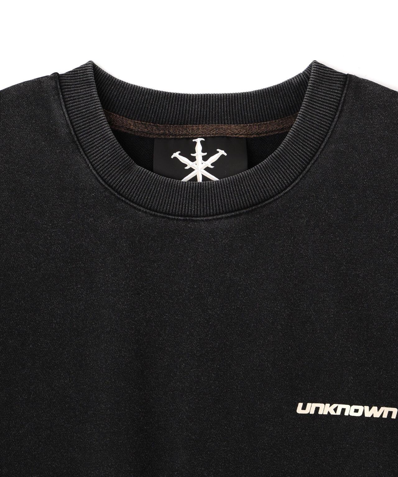 UNKNOWN LONDON/アンノウンロンドン/【LHP EXCLUSIVE】LEATHER CROSS TEE