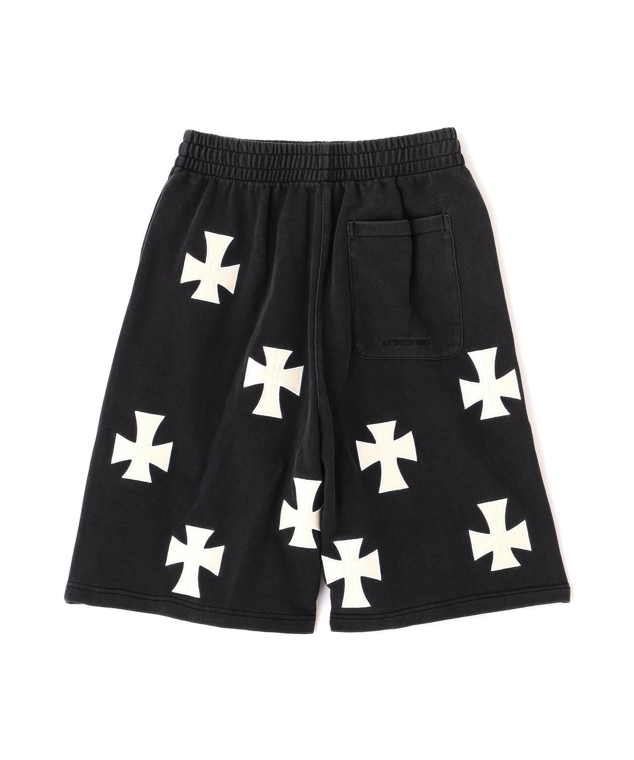 UNKNOWNLONDON/アンノウンロンドン/【LHP EXCLUSIVE】LEATHER CROSS BUGGY 休閒短褲