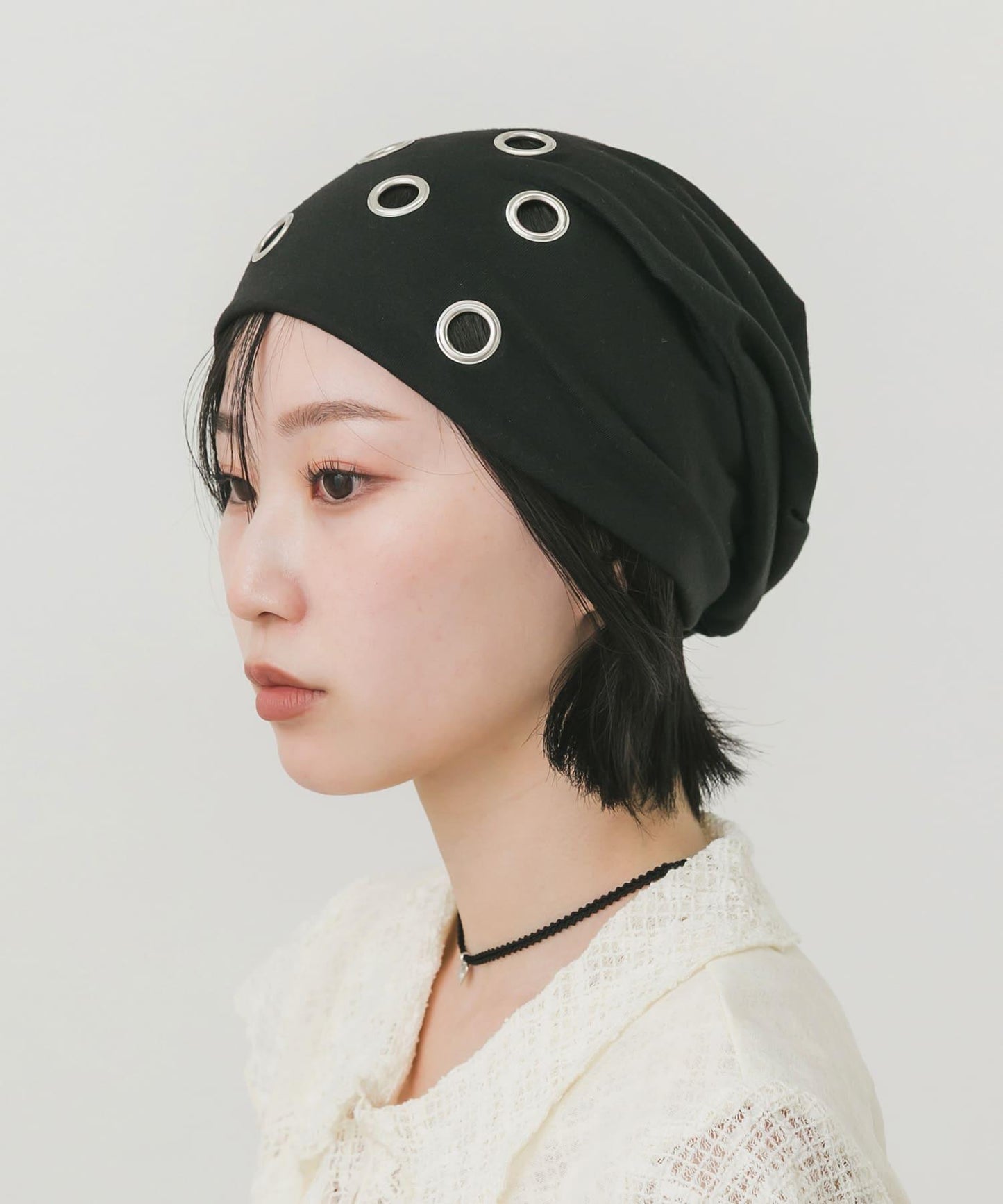 孔眼針織帽