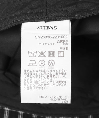 格紋漁夫帽