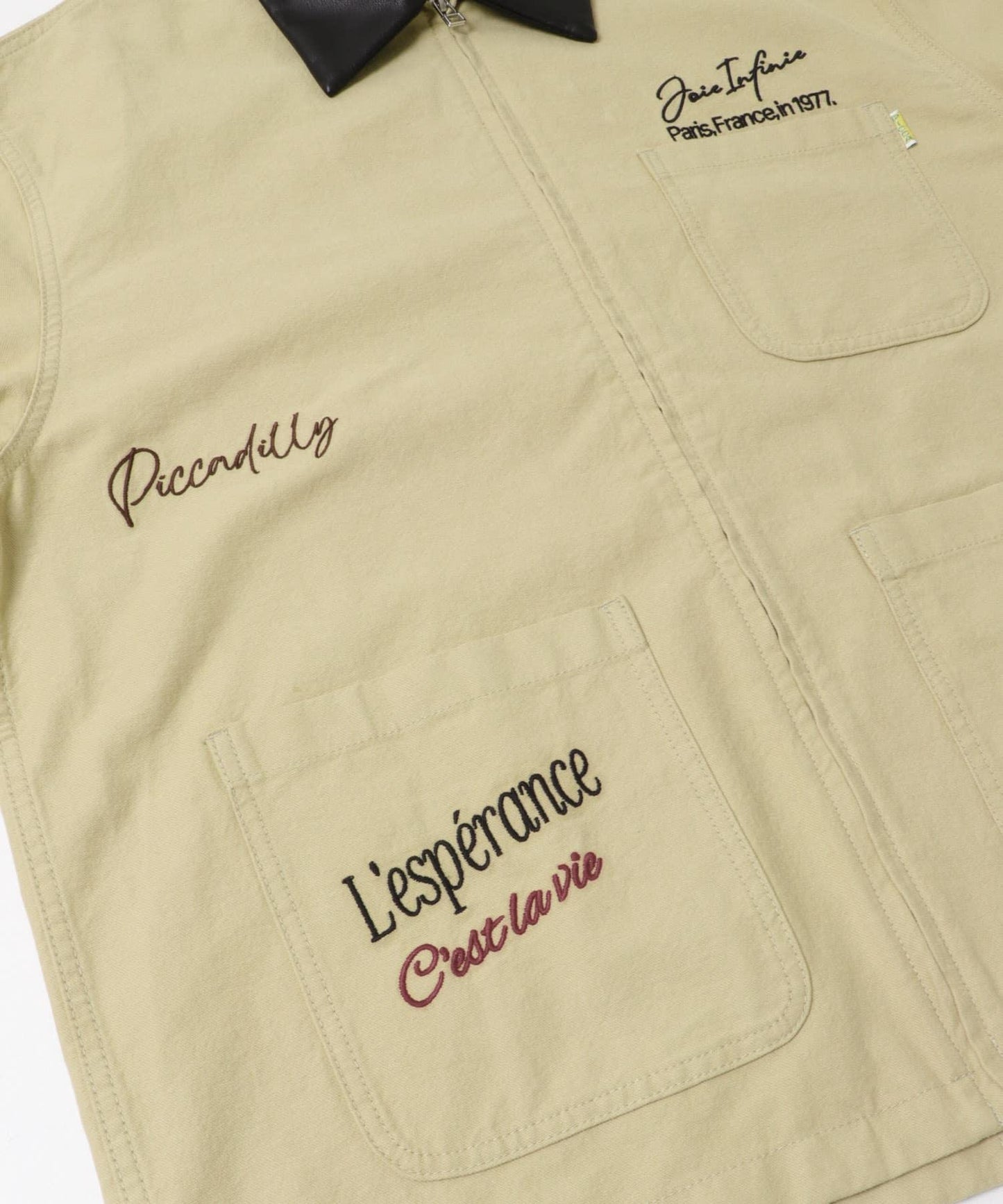 PICCADILLY×URBAN RESEARCH 刺繡罩衫