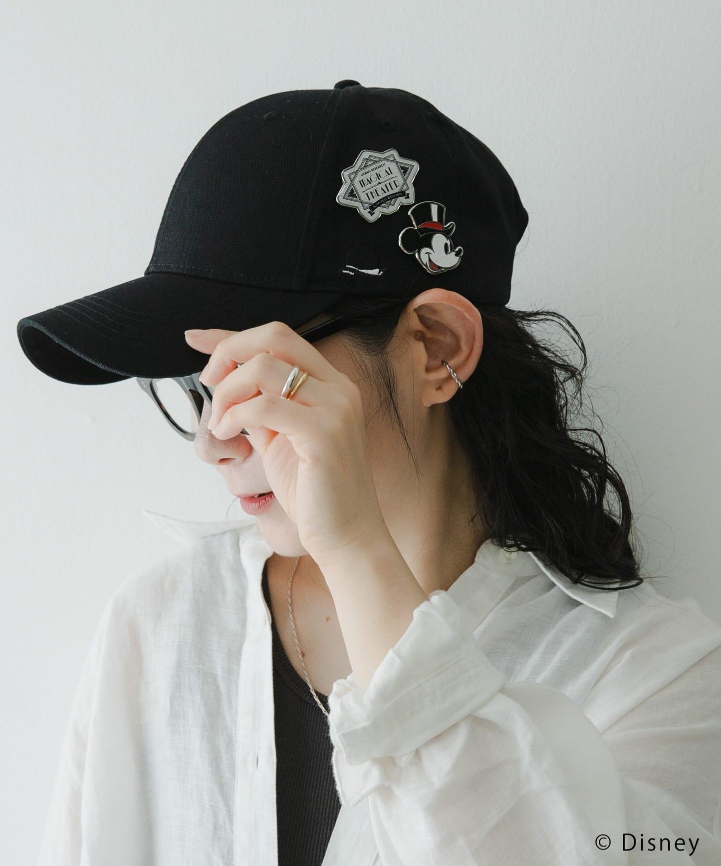 聯名 《迪士尼》 徽章棒球帽
