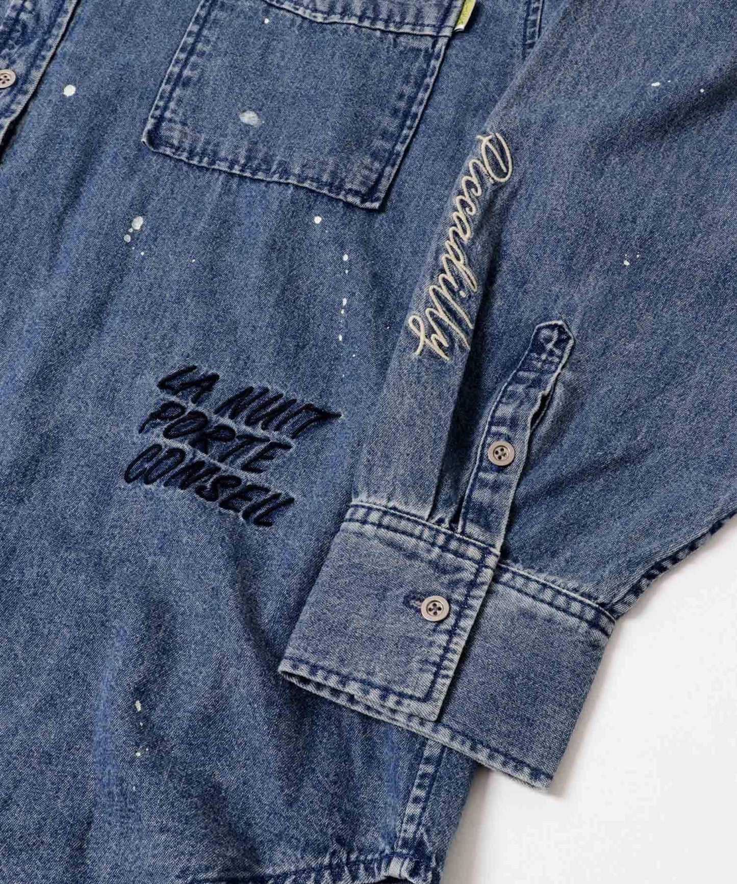 PICCADILLY×URBAN RESEARCH 刺繡牛仔襯衫