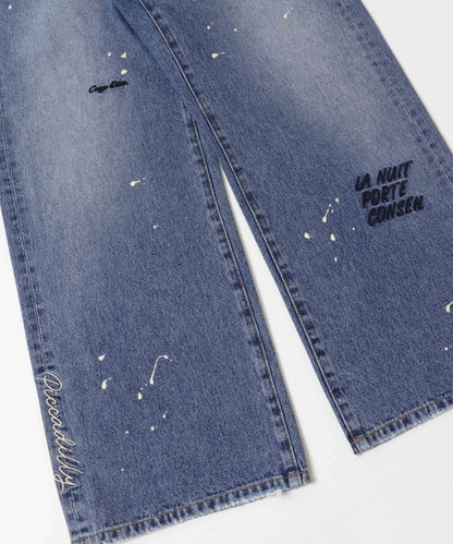PICCADILLY×URBAN RESEARCH 刺繡牛仔褲