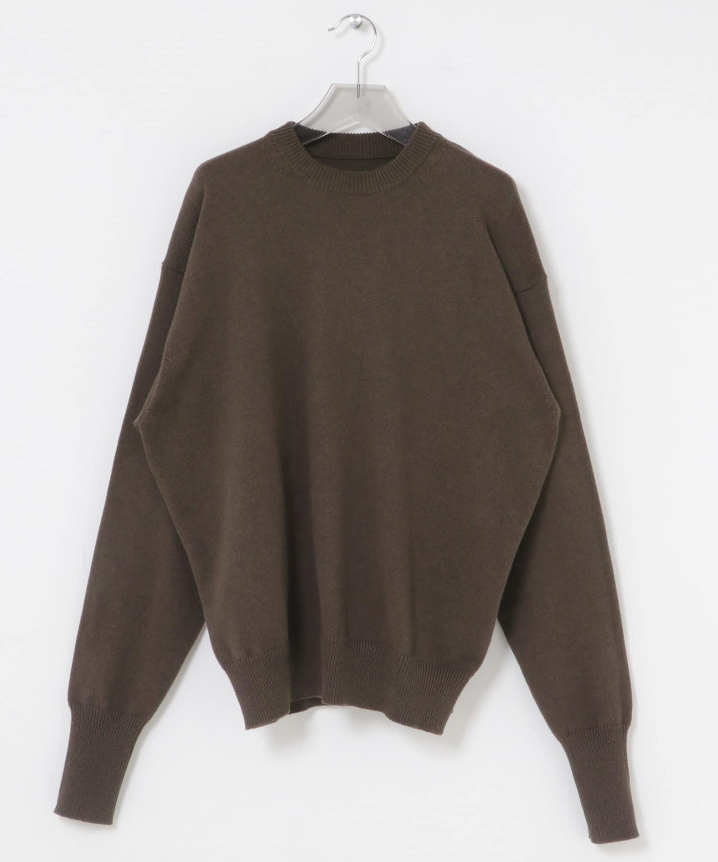 COTTON CASHMERE 圓領針織衫