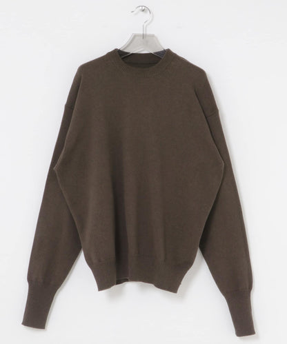 COTTON CASHMERE 圓領針織衫