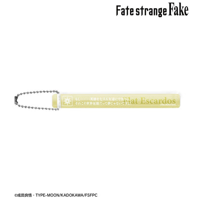 Fate/strange Fake フラット・エスカルドス 亞克力酒店鑰匙扣