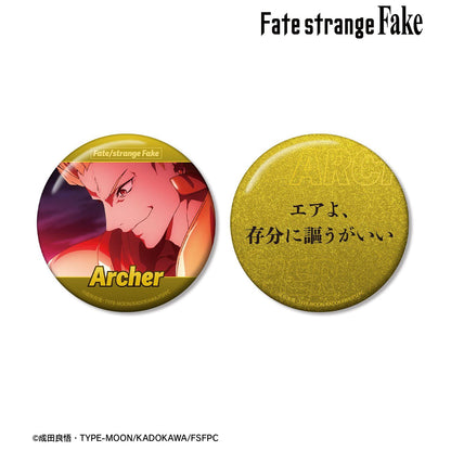 Fate/strange Fake Archer 75mm應援徽章套裝