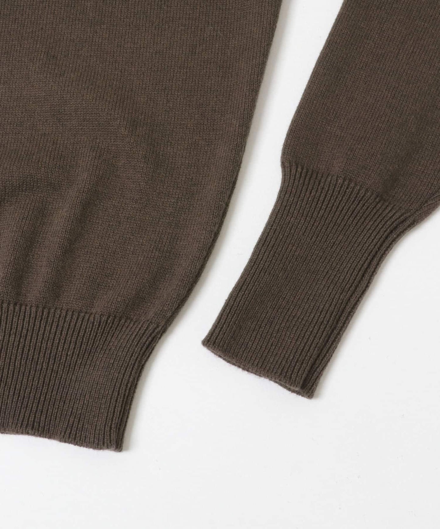 COTTON CASHMERE 圓領針織衫