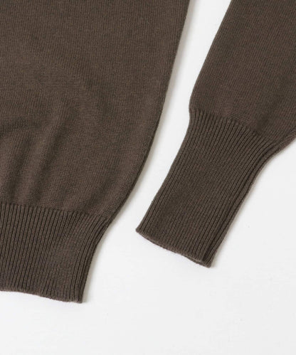 COTTON CASHMERE 圓領針織衫