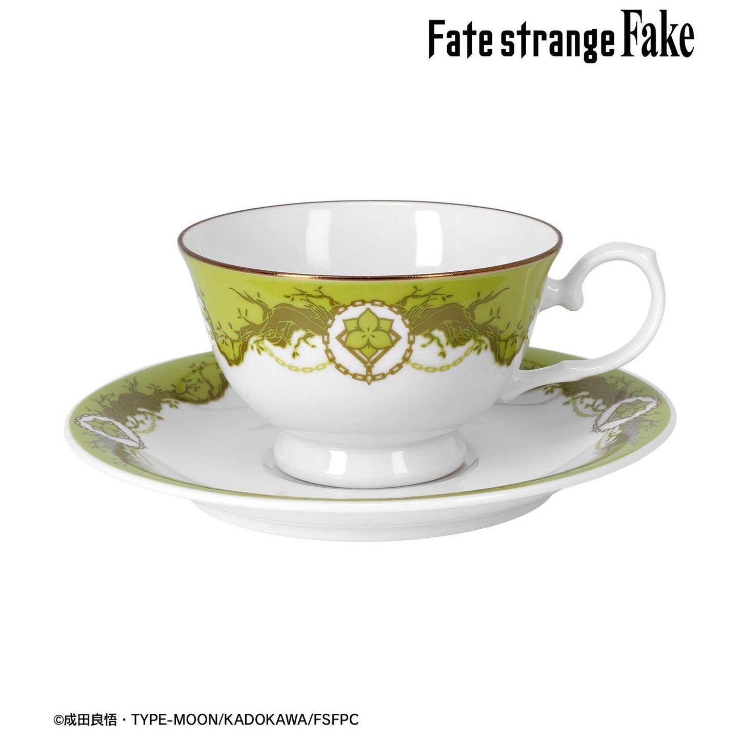 Fate/strange Fake 蘭斯 咖啡杯碟