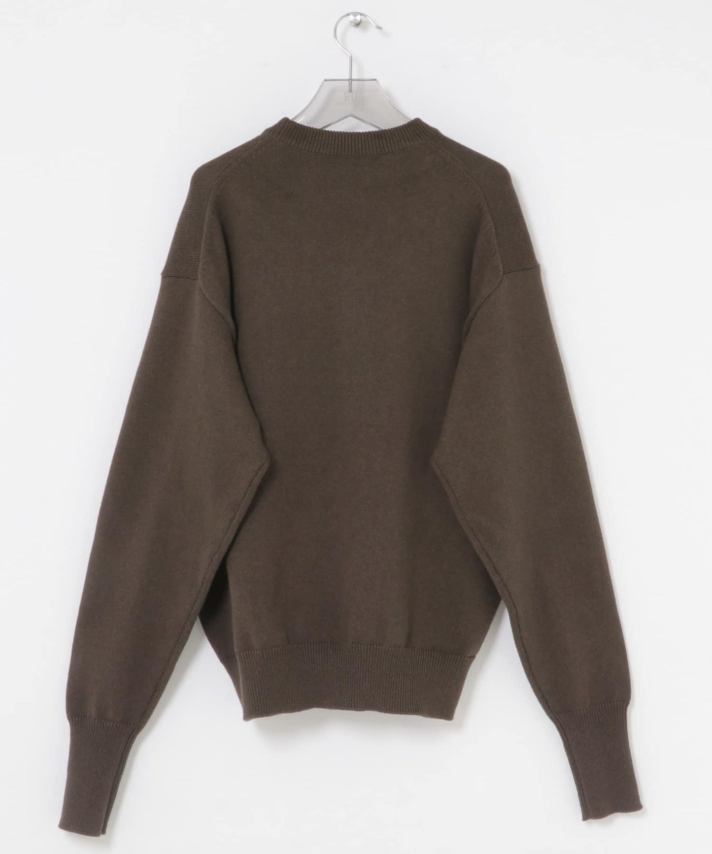 COTTON CASHMERE 圓領針織衫
