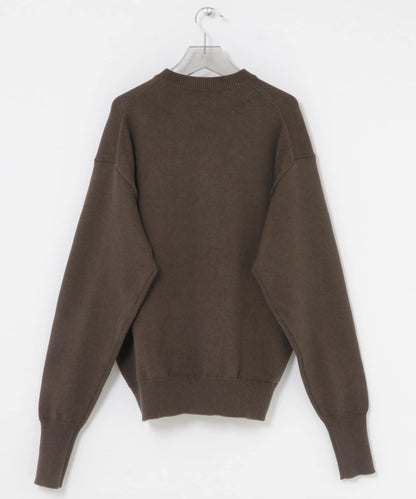 COTTON CASHMERE 圓領針織衫