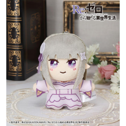Re：從零開始的異世界生活 愛蜜莉雅 ちょこんと！毛絨玩偶掛件