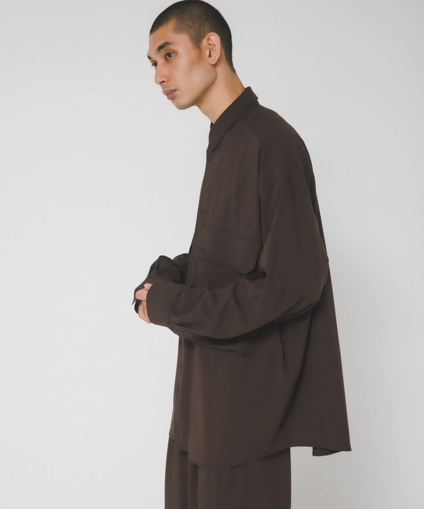 UV防曬 防靜電 易打理 SMOOTH WOOLYLIKE LONG-SLEEVE SHIRTS