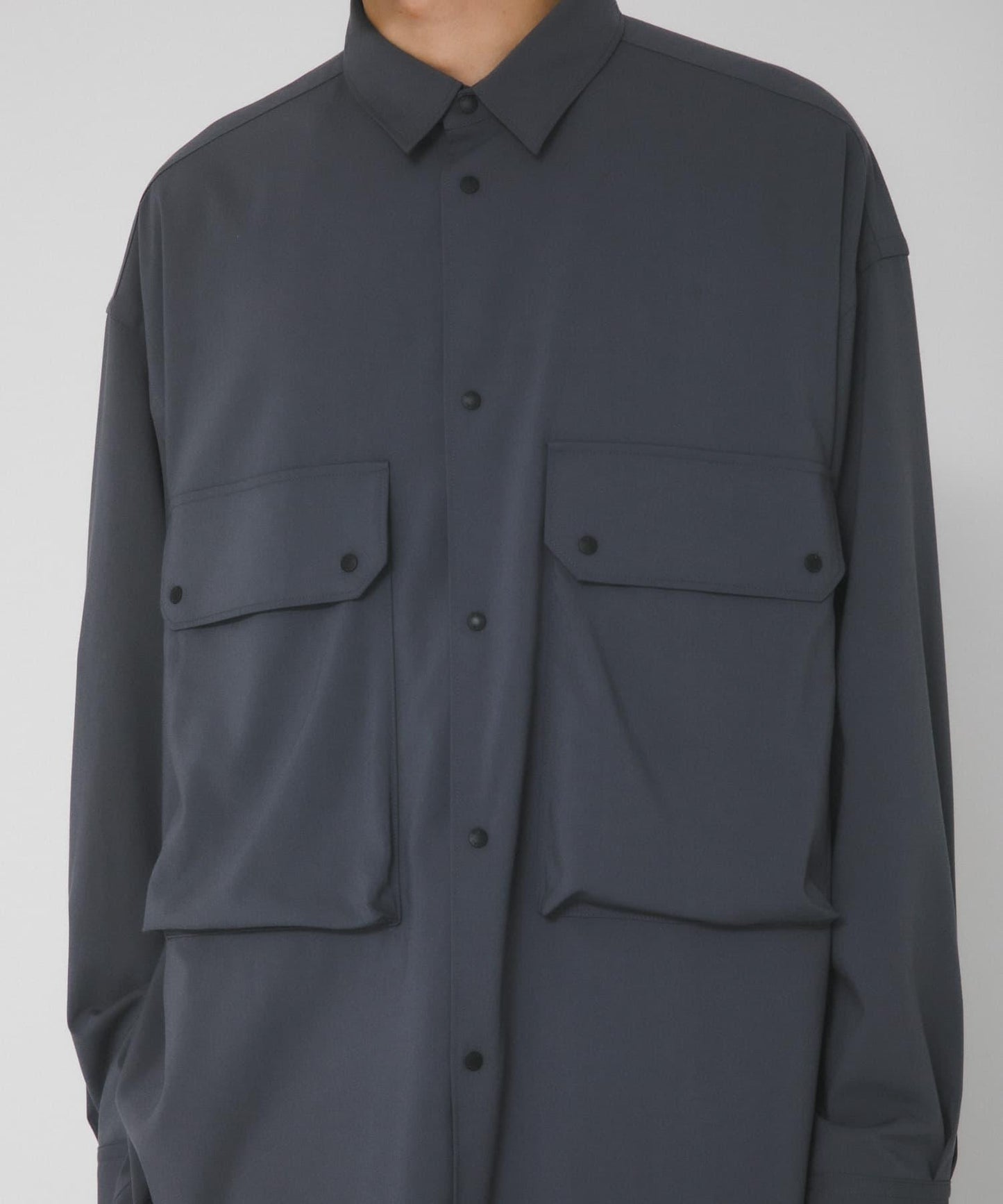 UV防曬 防靜電 易打理 SMOOTH WOOLYLIKE LONG-SLEEVE SHIRTS
