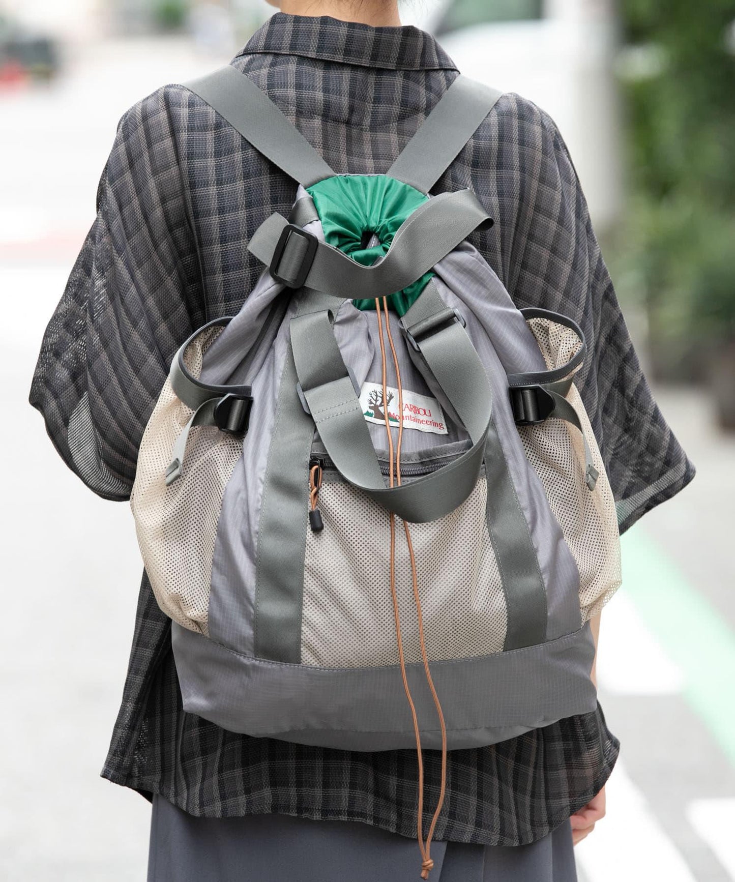Caribou Mountaineering×EKAL L. WEIGHT PACK TOTE 聯名款 輕量托特包