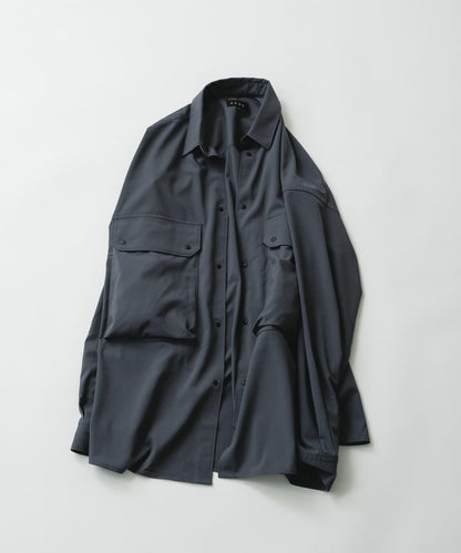 UV防曬 防靜電 易打理 SMOOTH WOOLYLIKE LONG-SLEEVE SHIRTS