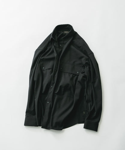 UV防曬 防靜電 易打理 SMOOTH WOOLYLIKE LONG-SLEEVE SHIRTS