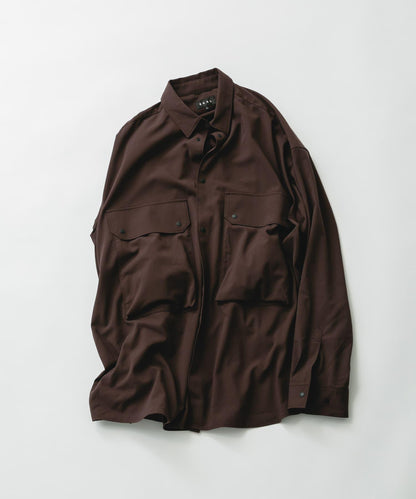 UV防曬 防靜電 易打理 SMOOTH WOOLYLIKE LONG-SLEEVE SHIRTS