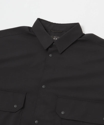 UV防曬 防靜電 易打理 SMOOTH WOOLYLIKE LONG-SLEEVE SHIRTS