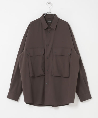 UV防曬 防靜電 易打理 SMOOTH WOOLYLIKE LONG-SLEEVE SHIRTS