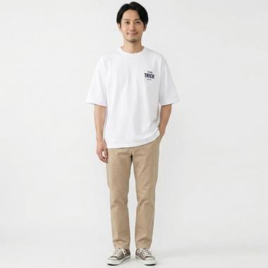 親子款 DAD後背Logo刺繡寬鬆短袖T恤