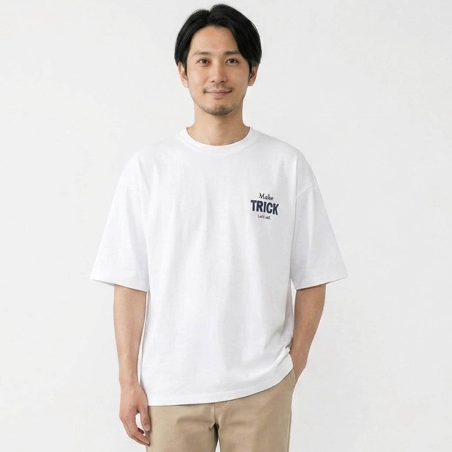 親子款 DAD後背Logo刺繡寬鬆短袖T恤