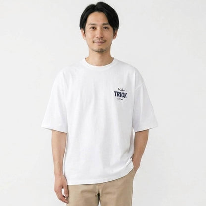 親子款 DAD後背Logo刺繡寬鬆短袖T恤