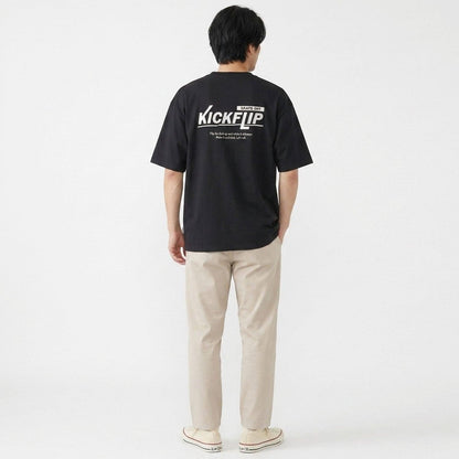 親子款 DAD後背Logo刺繡寬鬆短袖T恤
