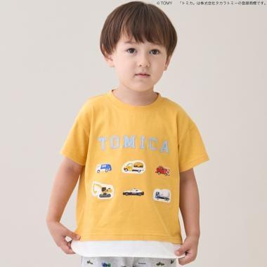TOMICA 疊層下襬短袖T恤