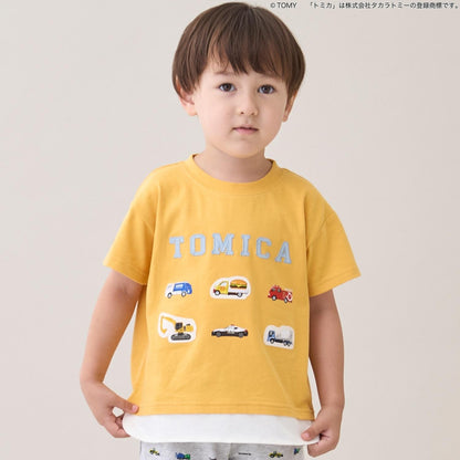 TOMICA 疊層下襬短袖T恤