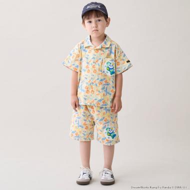 【聯名】【功夫熊貓】短袖襯衫套裝