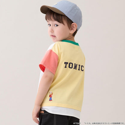 TOMICA 疊層下襬短袖T恤