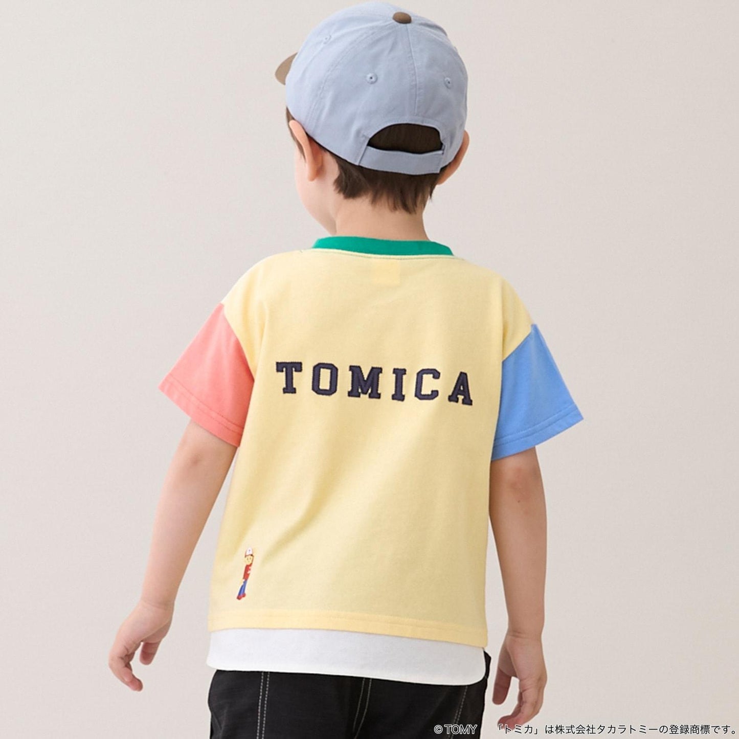 TOMICA 疊層下襬短袖T恤
