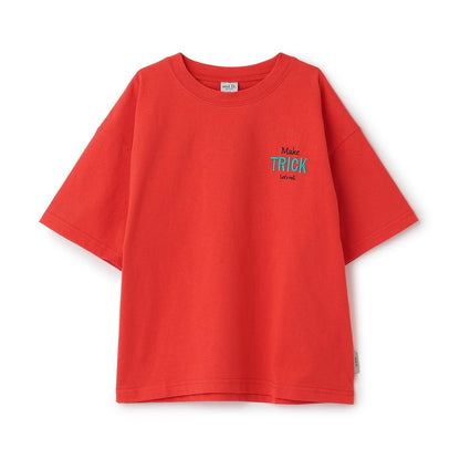 親子款 後背Logo刺繡寬鬆短袖T恤