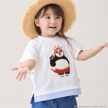 【聯名】【功夫熊貓】刺繡短袖T恤