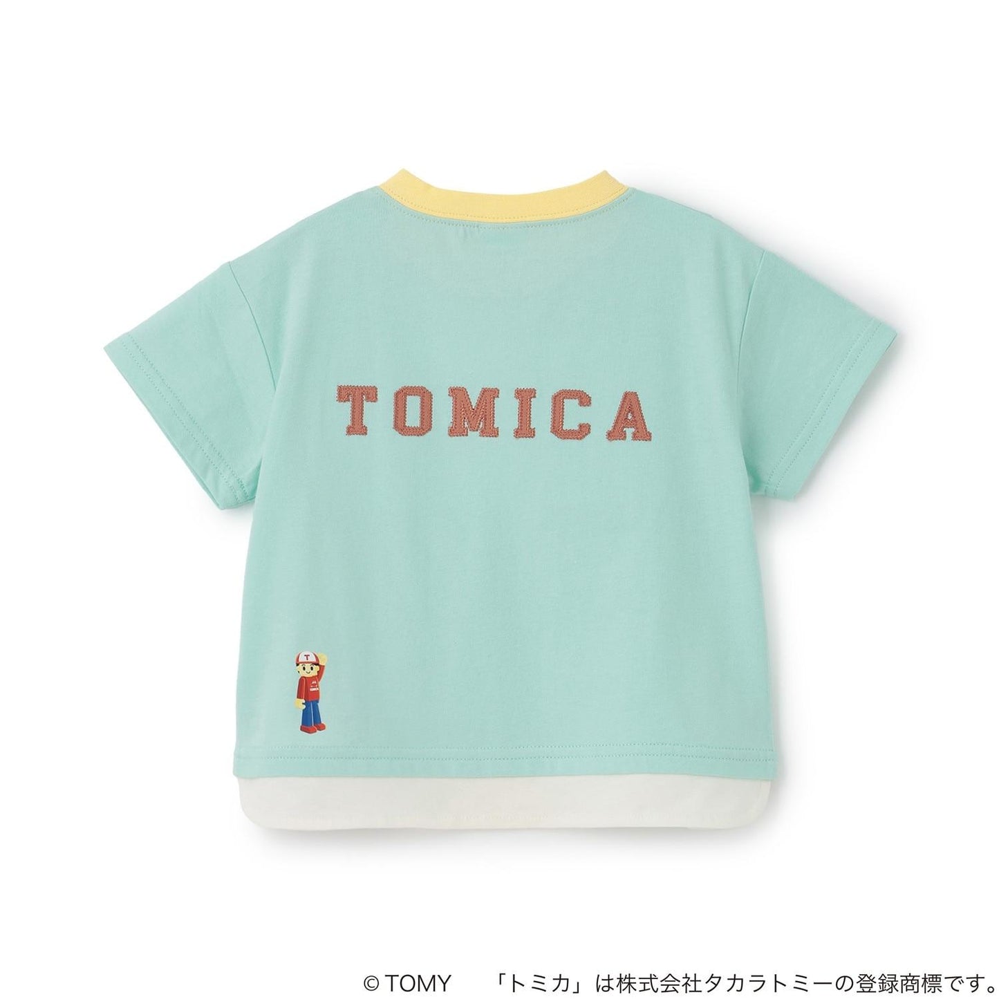 TOMICA 疊層下襬短袖T恤