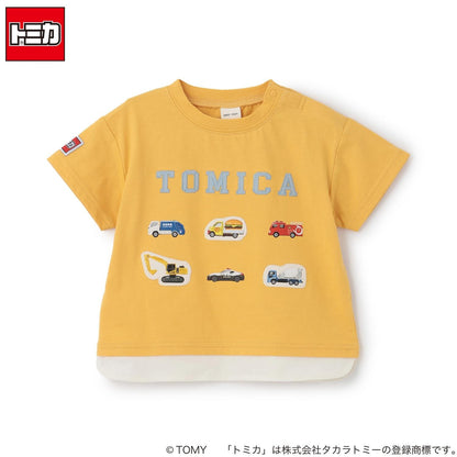 TOMICA 疊層下襬短袖T恤