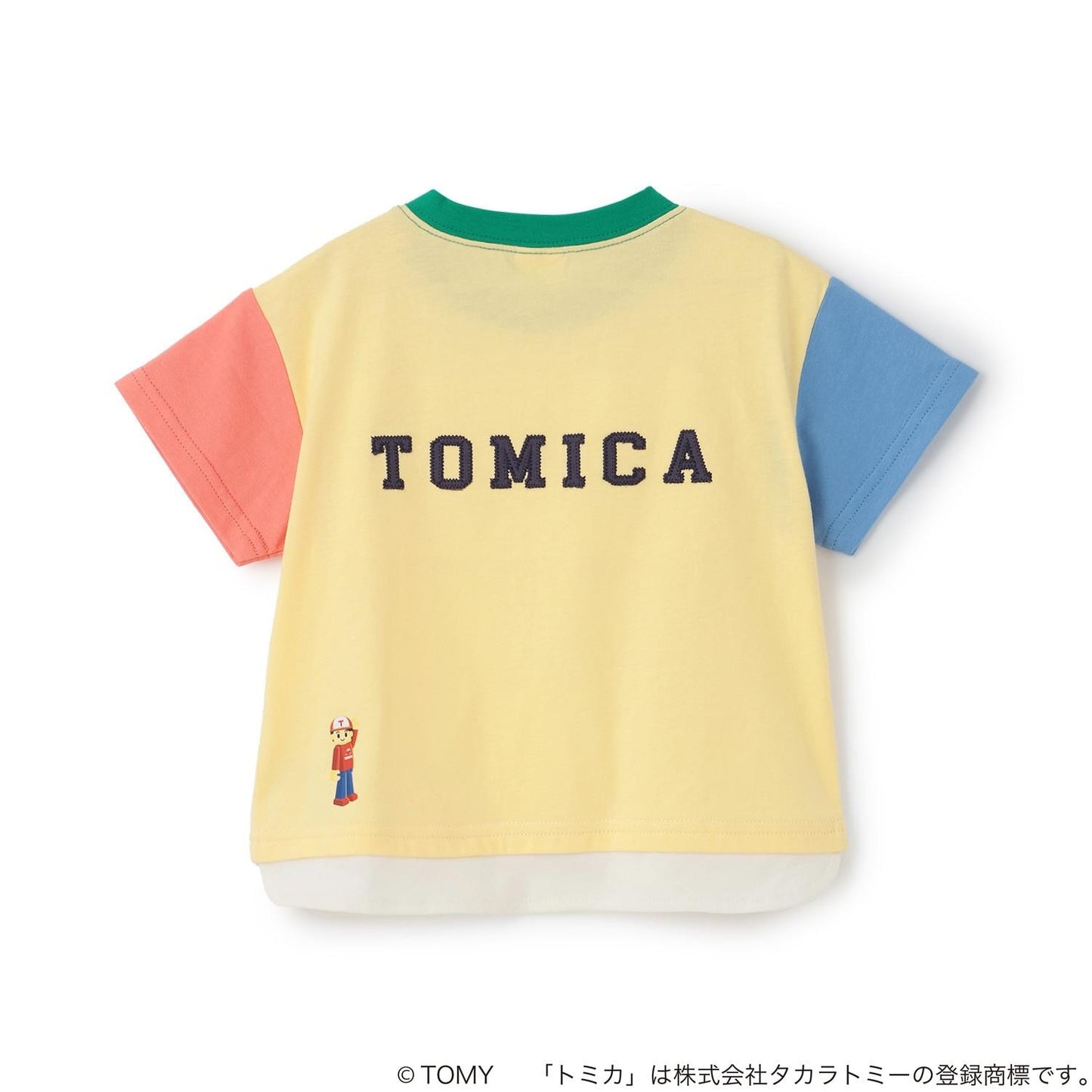 TOMICA 疊層下襬短袖T恤