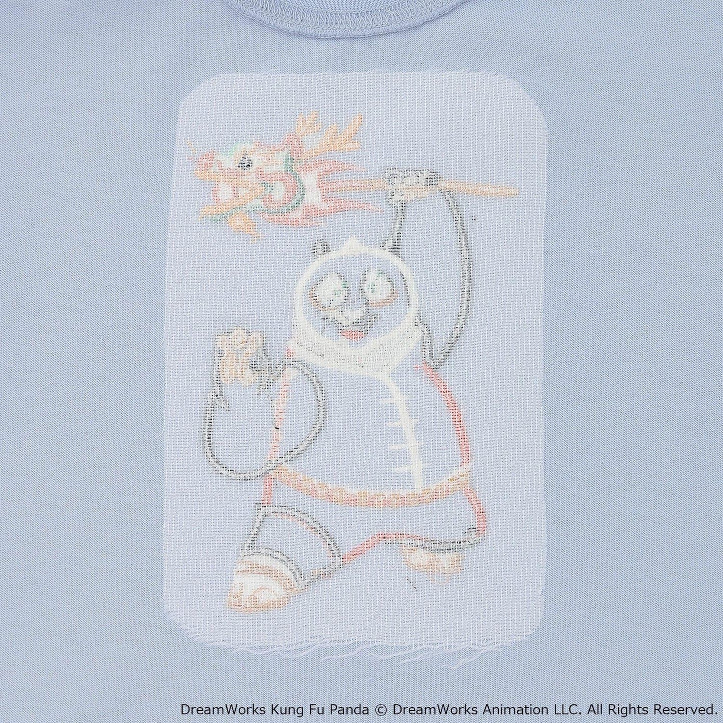 【聯名】【功夫熊貓】刺繡短袖T恤